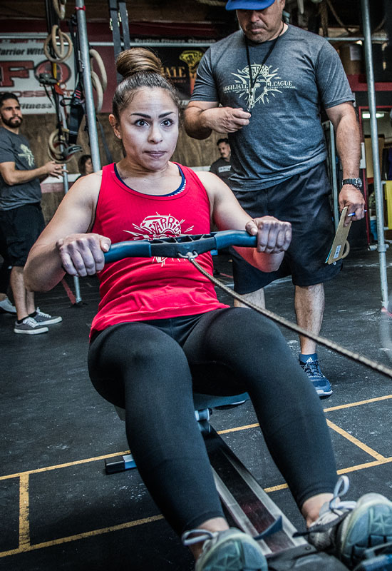 Coach Maria CrossFit Coach At Gym In Chino Hills, CA